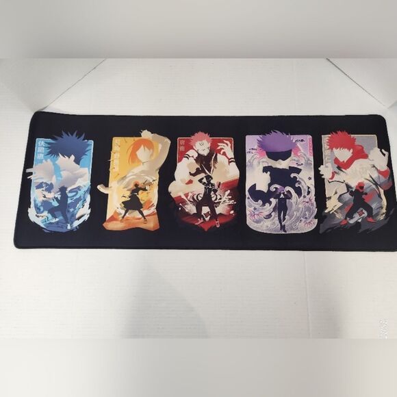 Anime Mouse Pad 5 graphic charaters NWOT - Picture 1 of 8